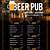 pub menu template free download