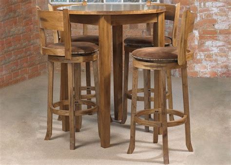 Pub Style Table Set Round