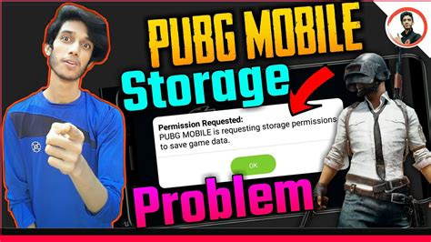 Pubg Mobile Is Requesting Storage Permissions To Save Game Data