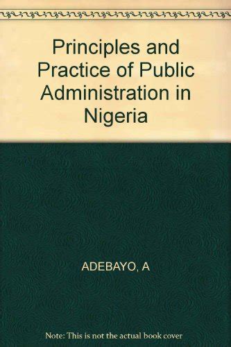 public administration in nigeria
