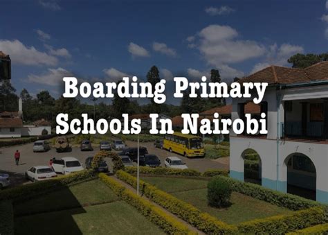 public boarding primary schools in nairobi