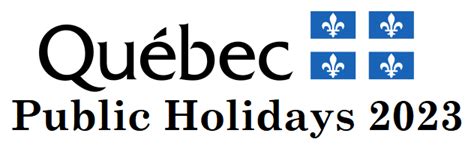 public holidays in quebec