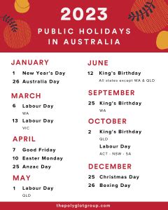 public holidays qld 2023 nsw