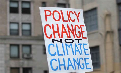 public policy on climate change