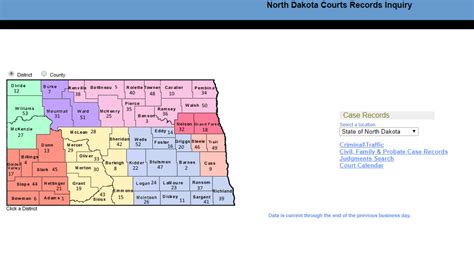 public records search nd courts
