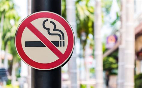 public smoking ban year