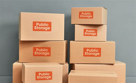Public Storage Cardboard Boxes