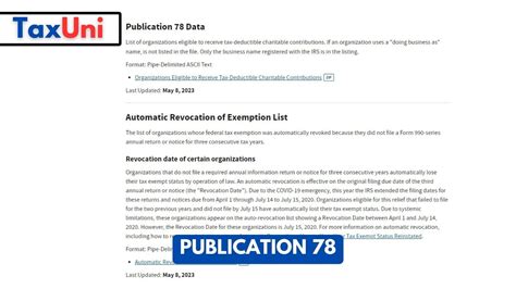 Maximize Profits: Guide to Publication 78 Insights