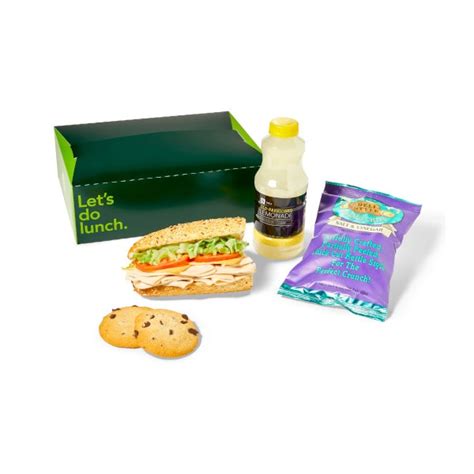 Publix Deli Box Lunch, Half Sub or Wrap