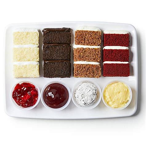 publix wedding cake sampler