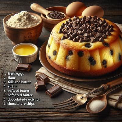 Pudding Cake Chocolate Chips