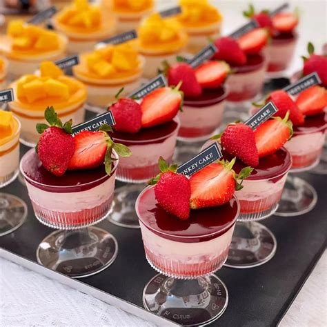 Pudding Cups Wedding