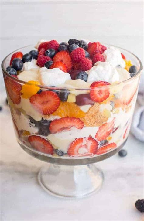Pudding Fruit Trifle