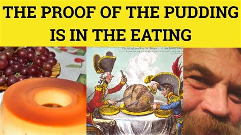 Pudding Meaning Eating