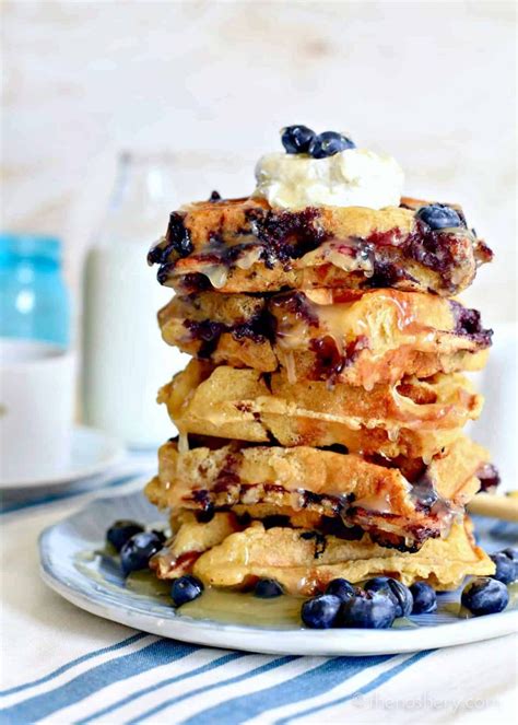Pudding Mix Waffles