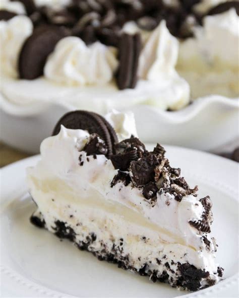 Pudding Pie With Oreo Crust