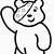 pudsey bear face colouring in templates free