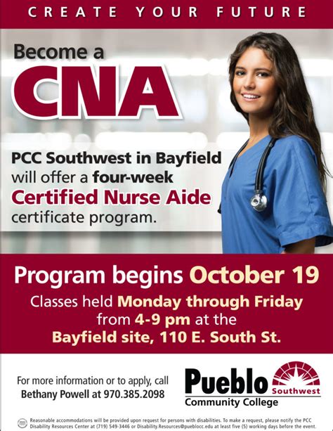 pueblo community college cna program