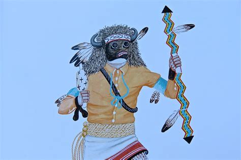 pueblo kachinas represent living