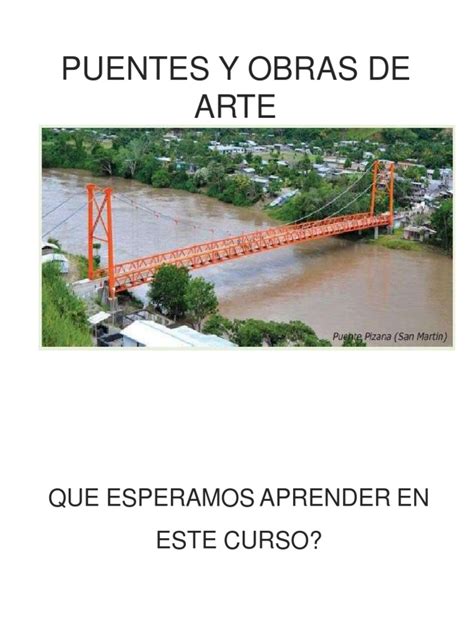 puentes y obras de arte