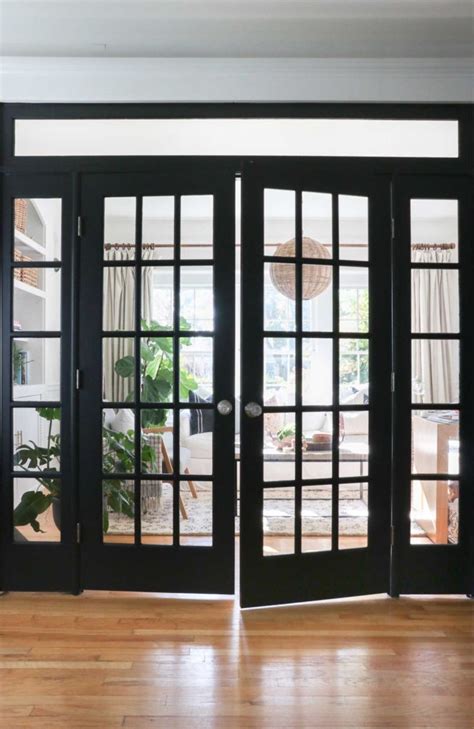 Puerta Francesa Negra