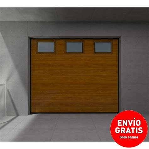 Puerta Garaje Marron