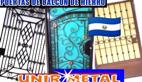 Puertas Balcon De Hierro En El Salvador Puerta Balcón HERRERÍA METALUM