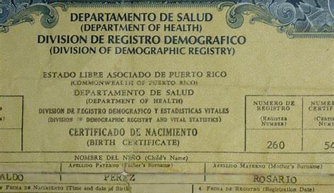 How to Get a Copy of a Birth Certificate in Puerto Rico | eHow