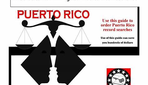 Puerto Rico Records Verification in 2022 | Puerto, Puerto rico