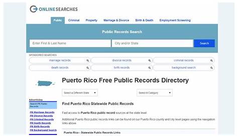 Puerto Rico Vital Records