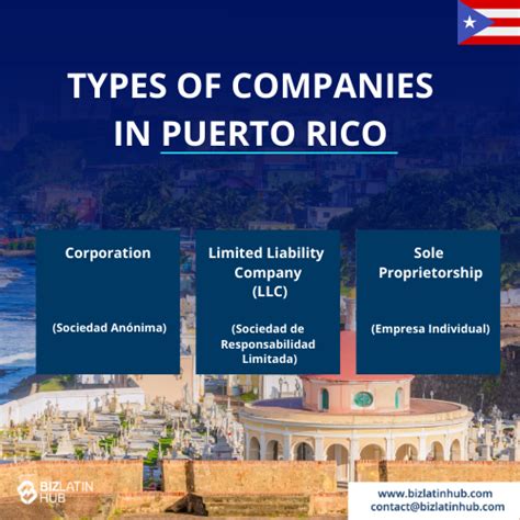 Puerto Rico Entity Types