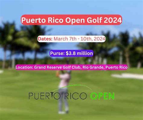 puerto rico golf tournament leaderboard