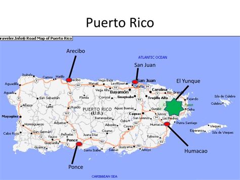puerto rico map arecibo