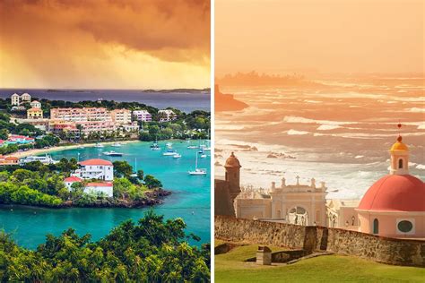 puerto rico vs us virgin islands vacation