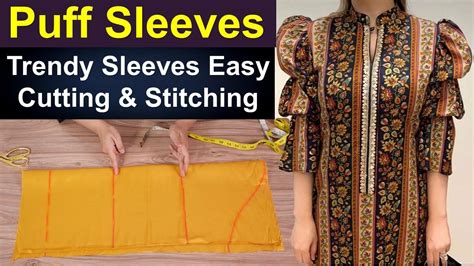 Puff Sleeves Cutting