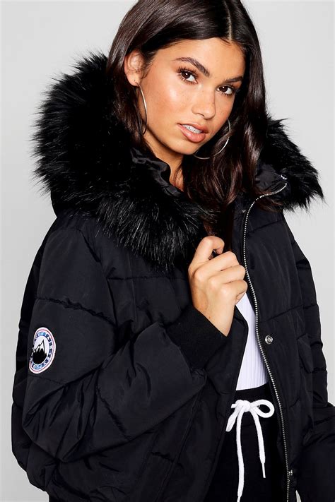 puffer jacket with hood