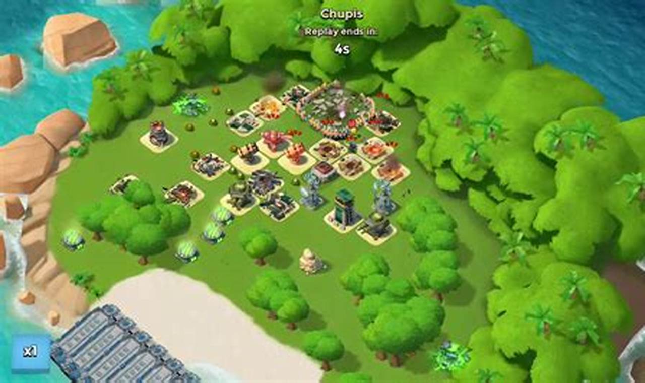 pulau tropis boom beach