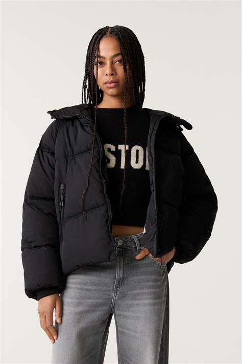Pull And Bear Puffer Jacket