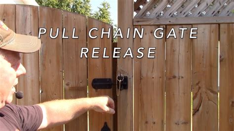 Pull Chain For Gate
