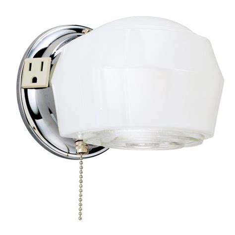 Pull Chain Outlet Light