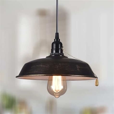 pull cord ceiling light fixture