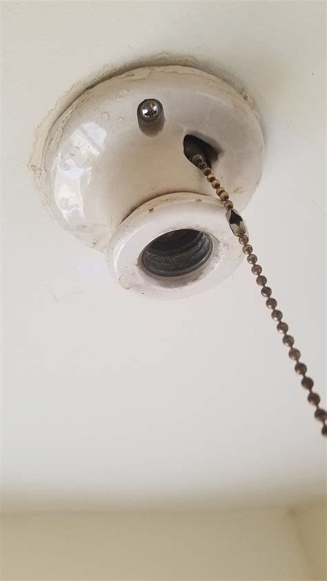 Pull Cord Ceiling Light Not Working