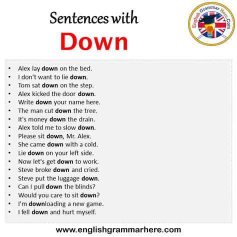 pull down example sentence