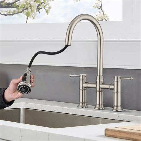 Pull Down Kitchen Faucet With Sprayer