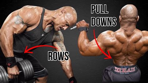Pull Downs Vs Rows