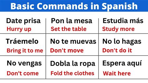 Pull In Spanish Command