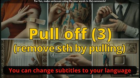 pull off meaning in malayalam with example