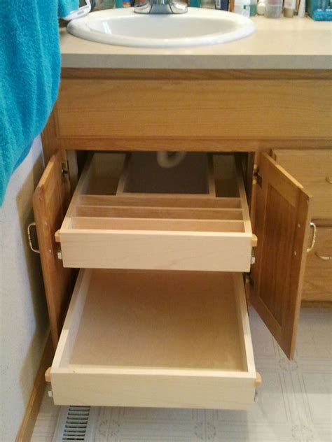 Pull Out Drawers For Bathroom Vanity