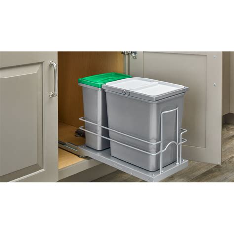 Pull Out Trash Can And Recycle