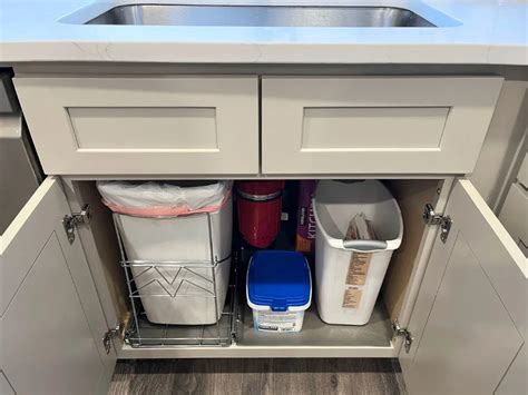 Pull Out Trash Under Kitchen Sink